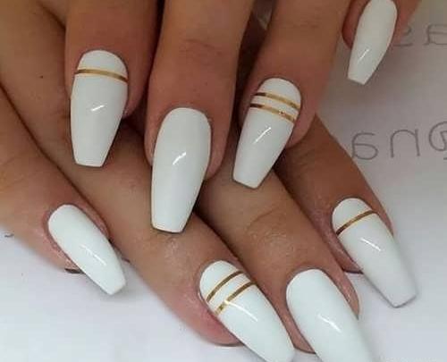 عکس طرح ناخن گلدونی
