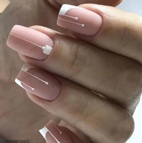 عکس ژلیش ناخن هلویی