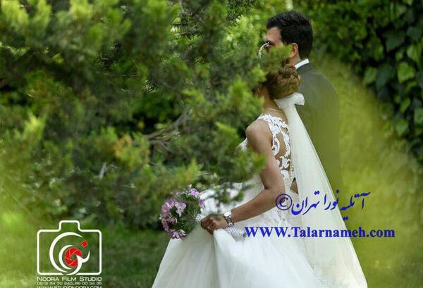 عکس عروس و داماد در آتلیه های تهران