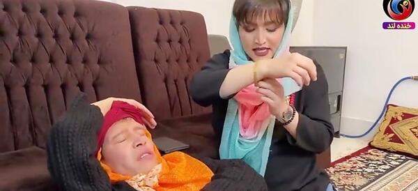 عکس افغانی خنده