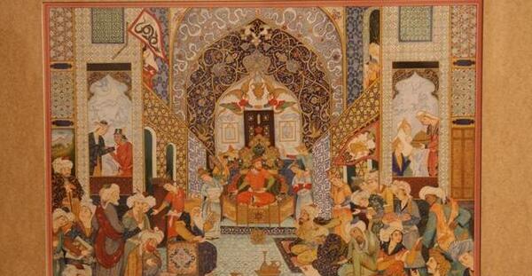 عکس امام حسین نوری که هرگز خاموش نمی شود