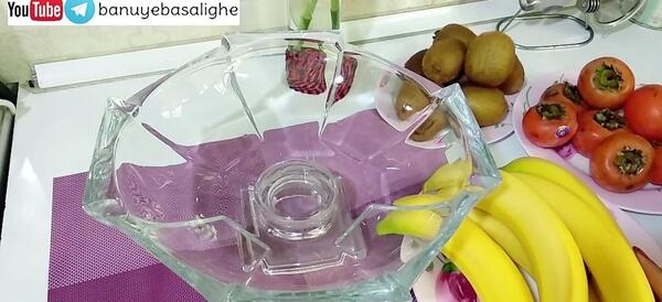 عکس طرز چیدن میوه در ظرف