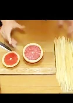 عکس طرز چیدن میوه در ظرف