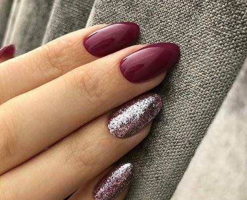 عکس طراحی ناخن شیک و ساده