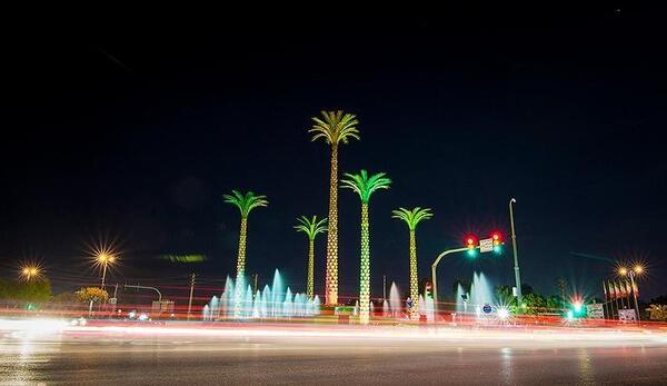 عکس اهواز شب