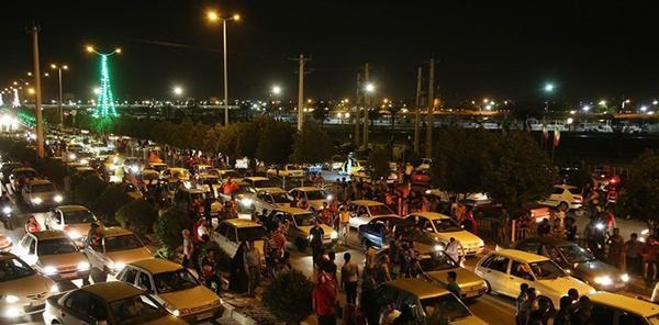 عکس اهواز شب