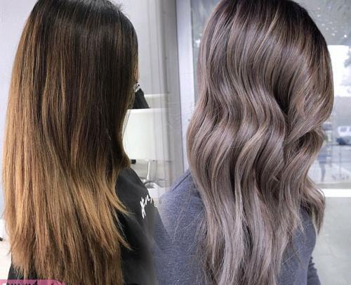 عکس رنگ مو های مختلف