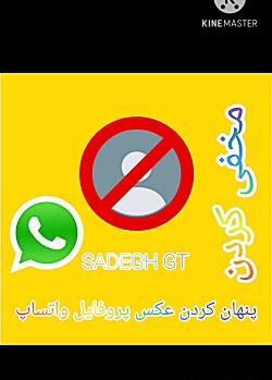 چگونه عکس پروفایل واتساپ را هاید کنیم