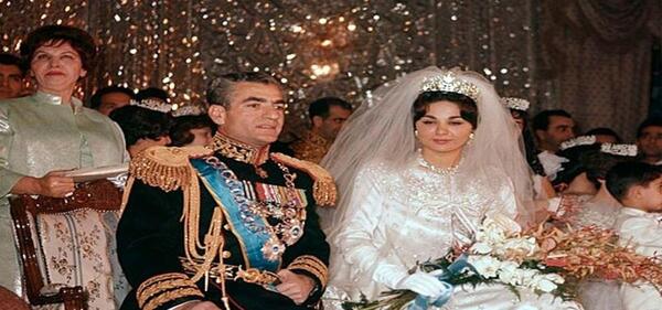 عکس عروس شاه ایران