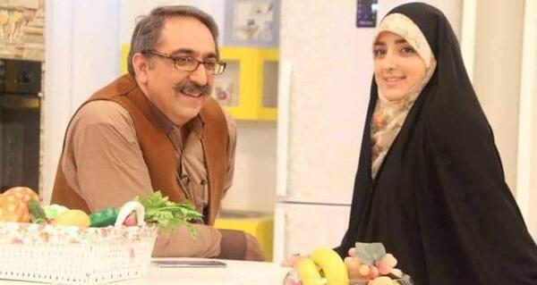 عکس ستاره سادات قطبی و همسرش