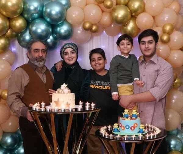 عکس ستاره سادات قطبی و همسرش
