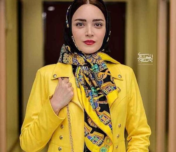 عکس با حجاب بهنوش طباطبایی