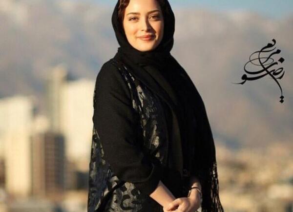 عکس با حجاب بهنوش طباطبایی