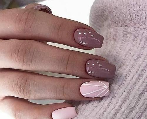 عکس طراحی ناخن اروپایی