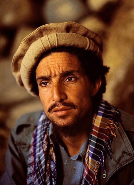 عکس احمد شاه مسعود رضا دقتی