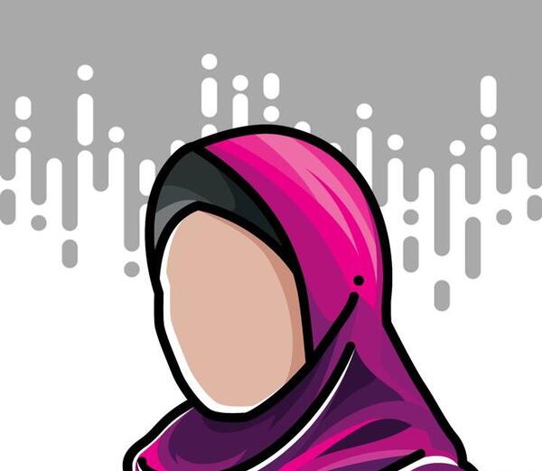 عکس دختر با حجاب بدون صورت