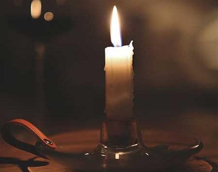 عکس شمع خالی برای تسلیت