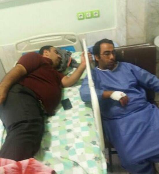 عکس خنده دار همراه بیمار