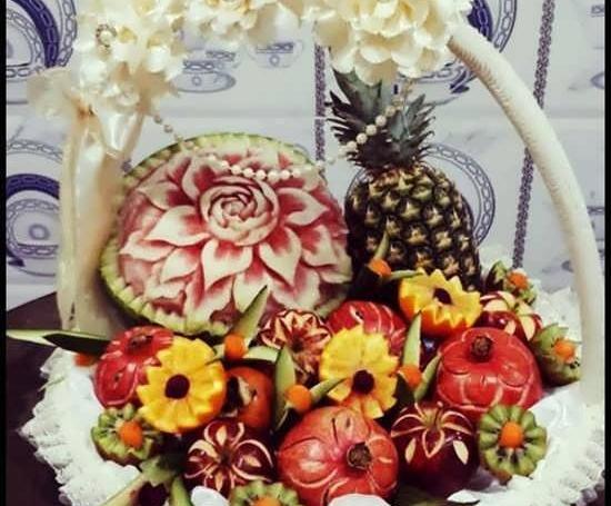 عکس ظرف میوه شب یلدا