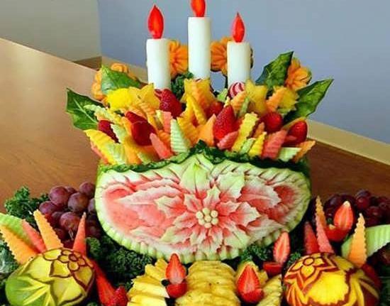 عکس ظرف میوه شب یلدا
