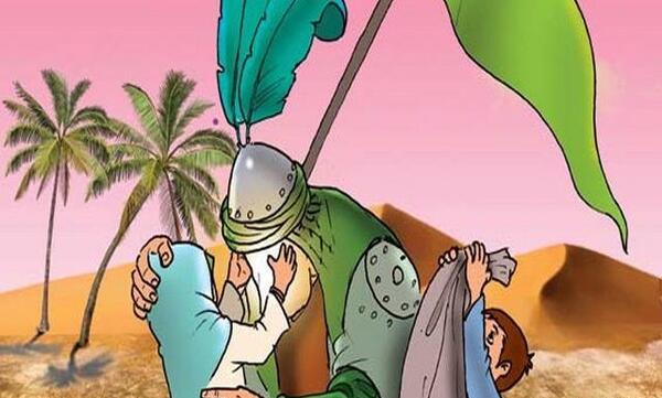 عکس امام حسین و بچه ها