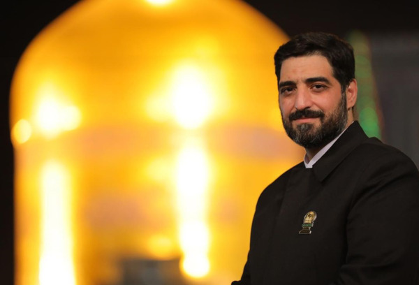 عکس حرم امام رضا تار عنکبوت
