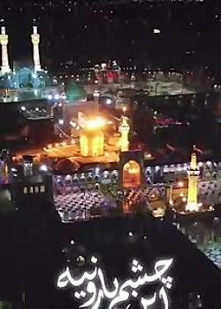 عکس حرم امام رضا تار عنکبوت