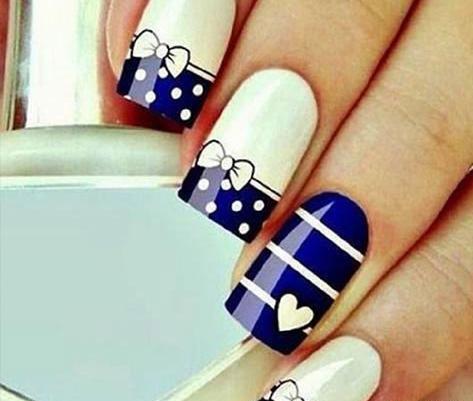 عکس طراحی ناخن فانتزی