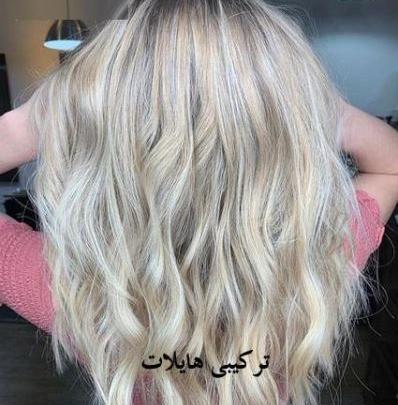 عکس رنگ مو از پشت سر