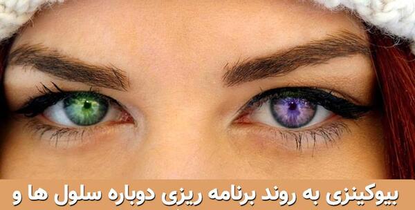 عکس دختر چشم فیروزه ای