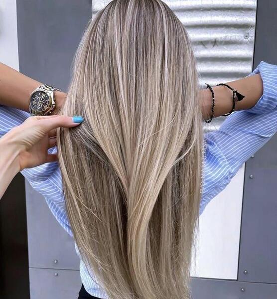 عکس رنگ مو رنگ و مش