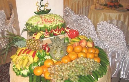 عکس ظرف میوه تابستانی