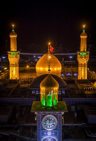 عکس حرم امام حسین تصویر زمینه