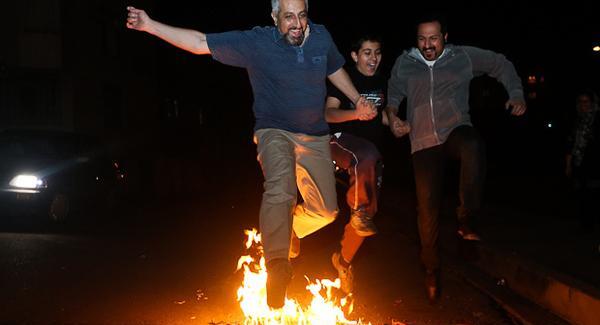عکس چهارشنبه سوری واقعی