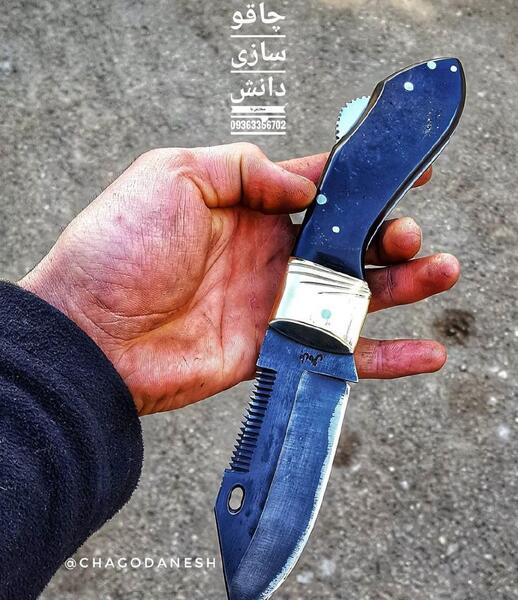 عکس چاقو نوشته