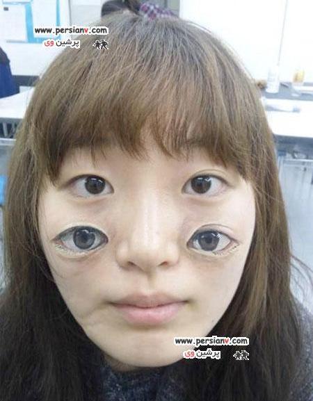 عکس صورت ترسناک