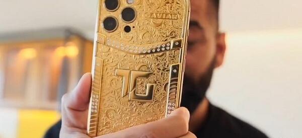 عکس آیفون طلا