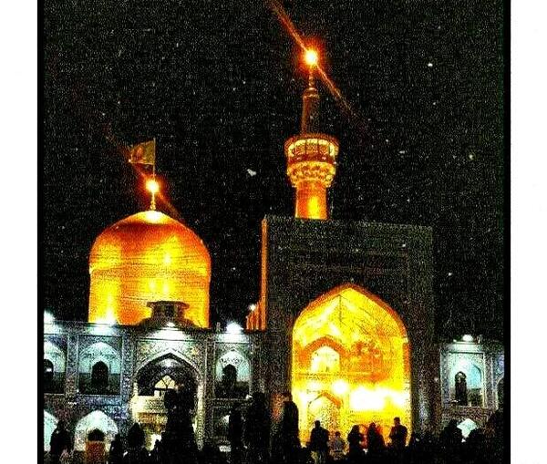 عکس حرم امام رضا ویسگون