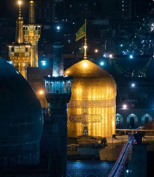 عکس حرم امام رضا ویسگون