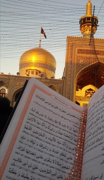 عکس حرم امام رضا ویسگون