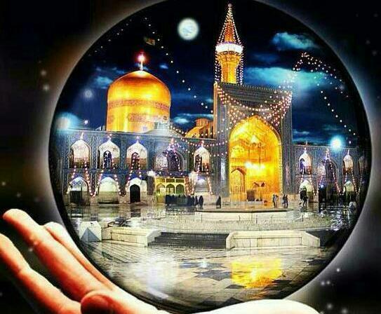 عکس حرم امام رضا ویسگون