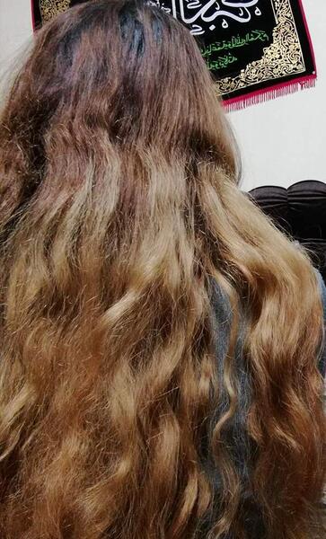 عکس رنگ مو نی نی سایت