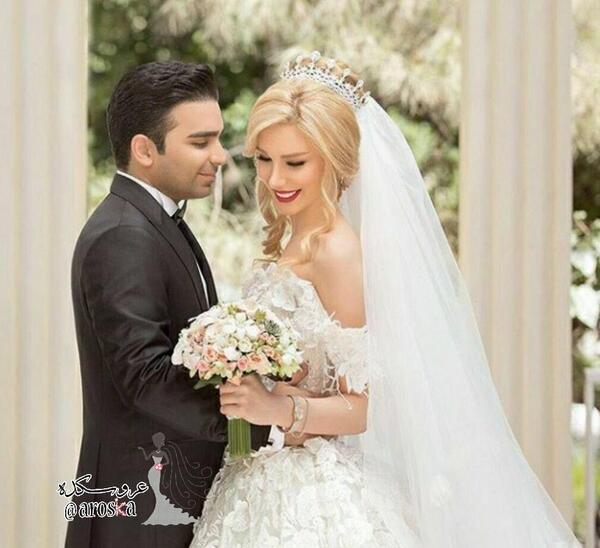 عکس عروس و داماد ویسگون