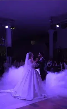 عکس عروس و داماد ویسگون
