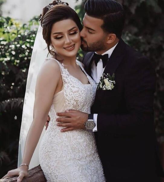 عکس عروس و داماد ویسگون