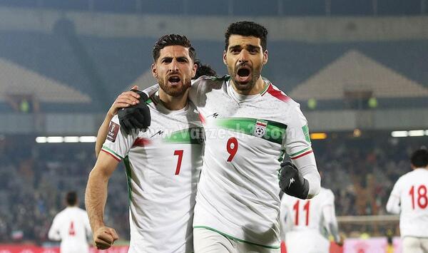 عکس صعود ایران به جام جهانی 2022