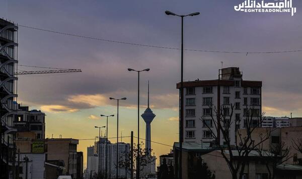 عکس تصاویر طلوع خورشید تهران