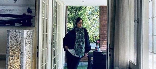 عکس با حجاب ترلان پروانه