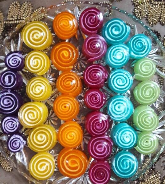 عکس ژله فرفره ای