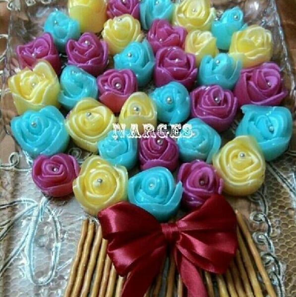 عکس ژله فرفره ای